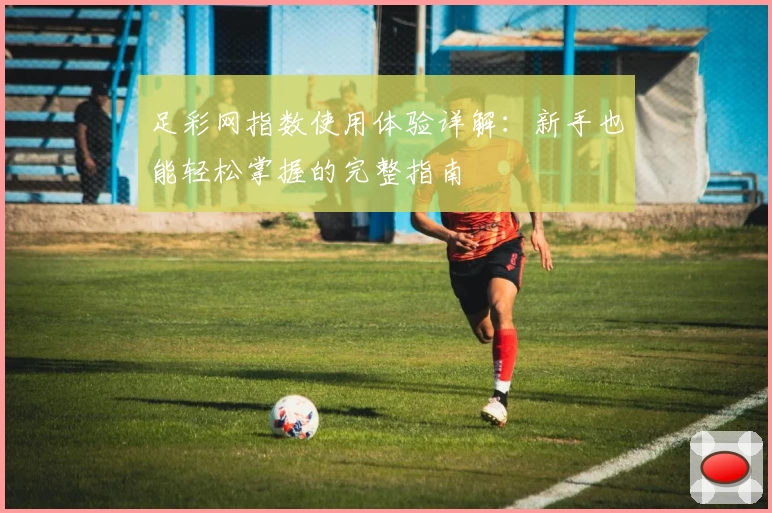 足彩网指数使用体验详解:新手也能轻松掌握的完整指南